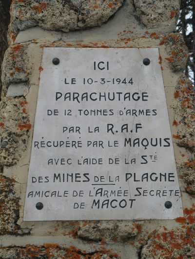 Monument Frans Verzet Plagne Centre (Mcot-la-Plagne) #2