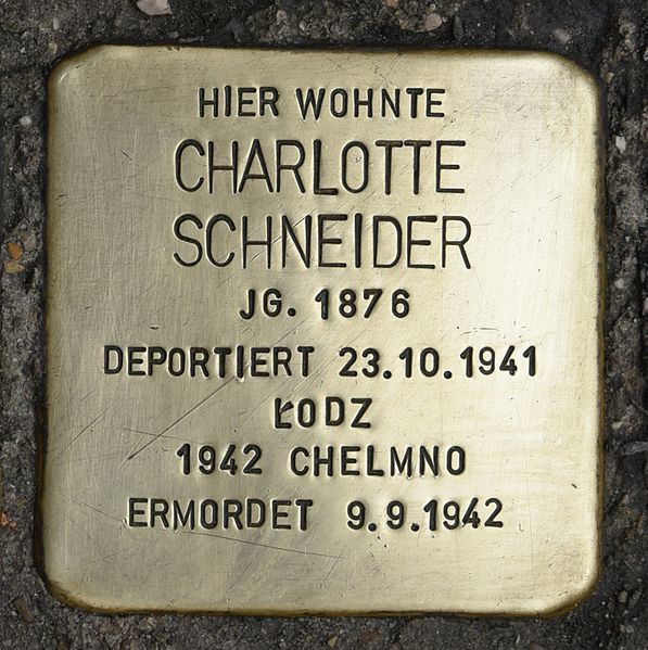 Stolpersteine Wagrainer Strae 6 #1