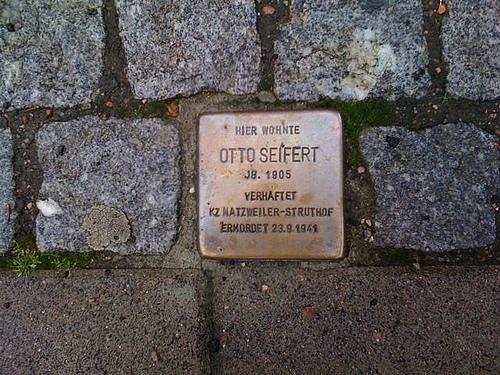 Stolperstein Wexstrasse 7 #1