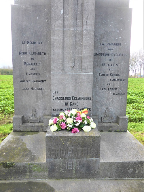 Herdenkingsmonument Belgische Compagnie Cyclisten #2