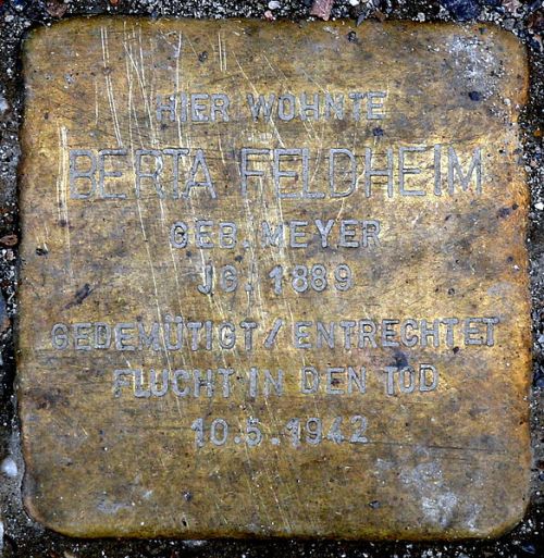 Stolpersteine Hektorstraße 5 #3
