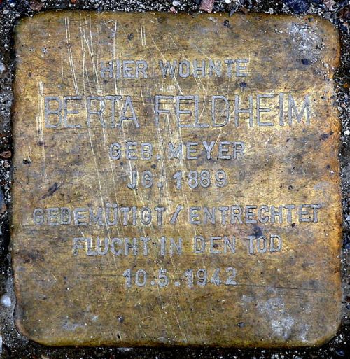 Stolpersteine Hektorstrae 5 #3