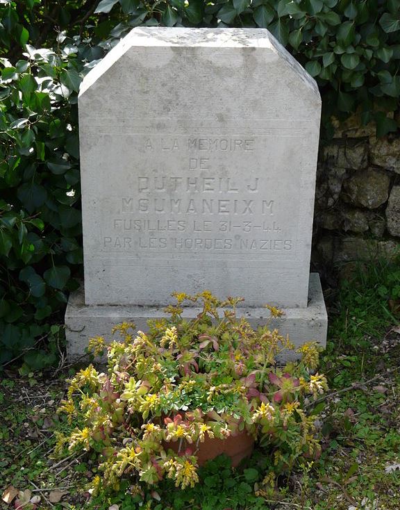 Memorial Execution 31 March 1944