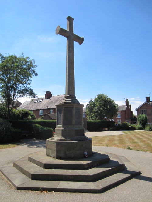 War Memorial Stratford-upon-Avon WW1 & Flag Pole End of WW2 #2