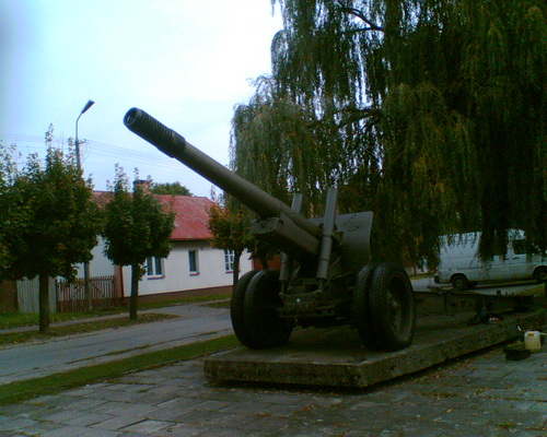 Russische 155mm Houwitser Magnuszew