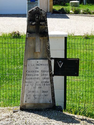 Monument Slachtoffers Gevecht 17 Juni 1944