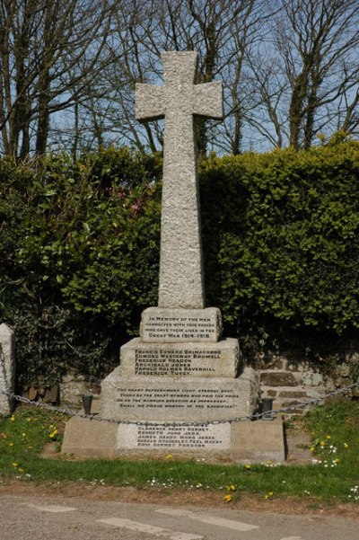 War Memorial Sutcombe #1