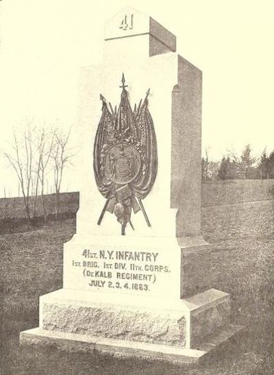 Monument 41st New York Volunteer Infantry Regiment #1