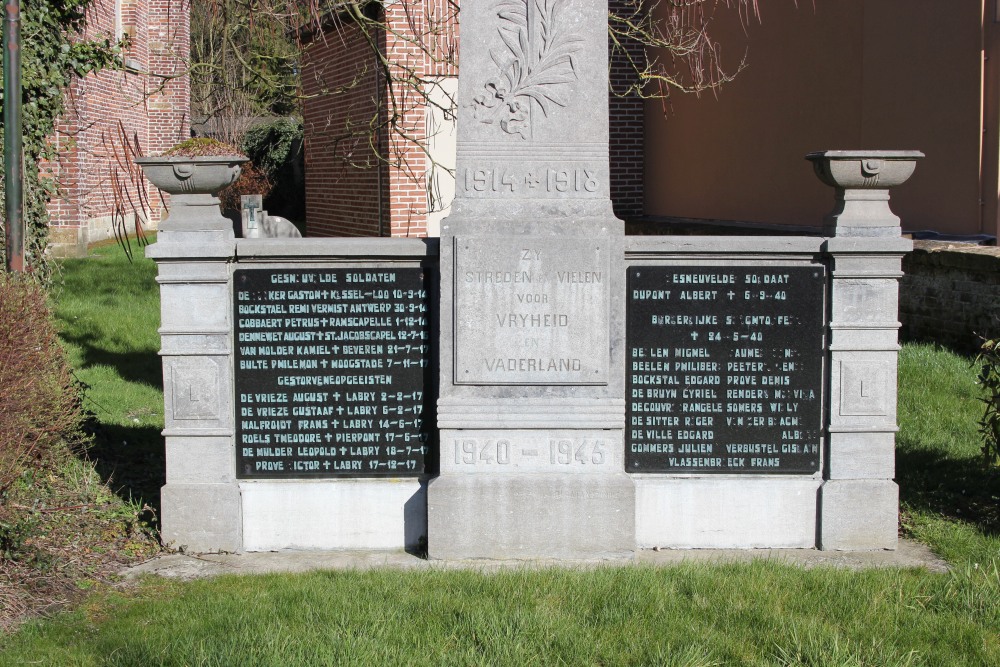 Oorlogsmonument Zandbergen #2