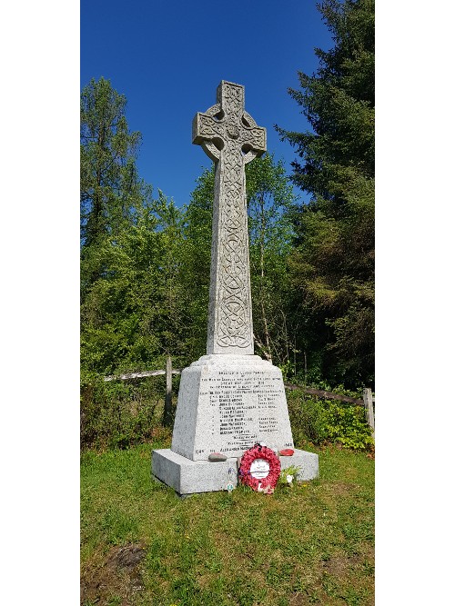 Oorlogsmonument Glencoe #2