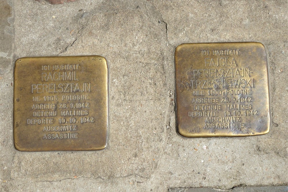 Stolpersteine Huidevettersstraat 96