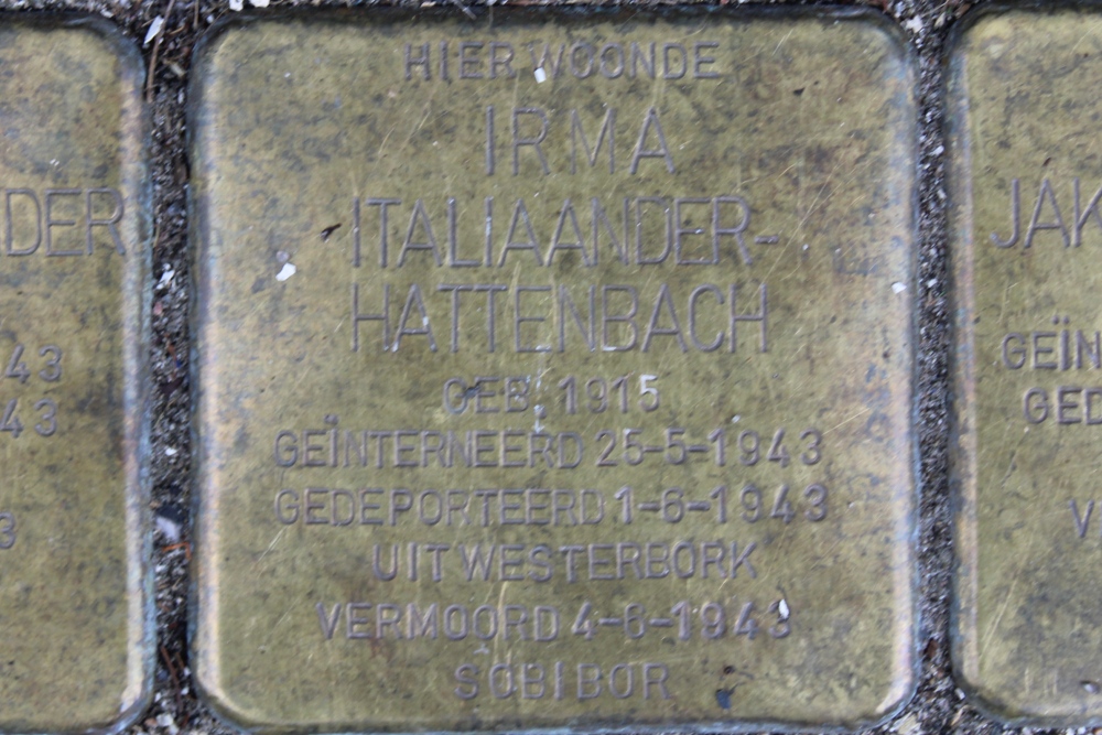 Stolpersteine Ruyschstraat 90 #3