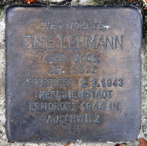 Stolpersteine Falterweg 13 #1