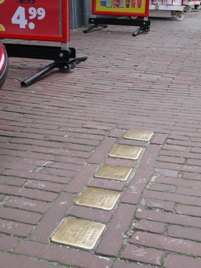 Stolpersteine Boschstraat 39 #4