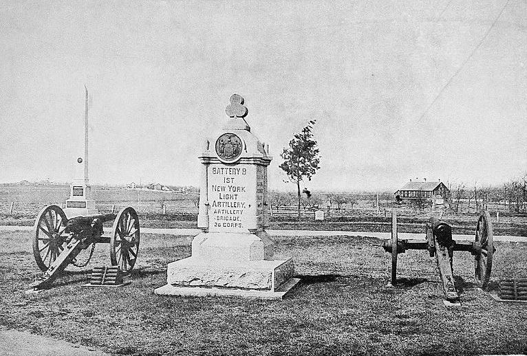 Monument 1st New York Light Artillery - Battery B 