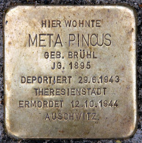 Stumbling Stones Peter-Hille-Straße 17 #5