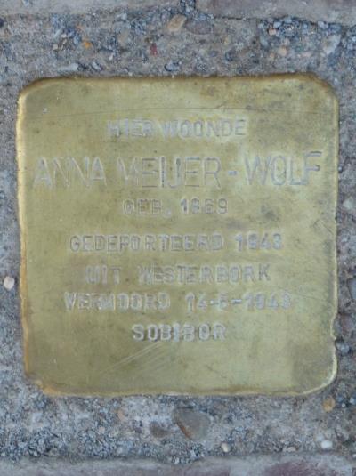 Stolpersteine Voorstraat 2 #5