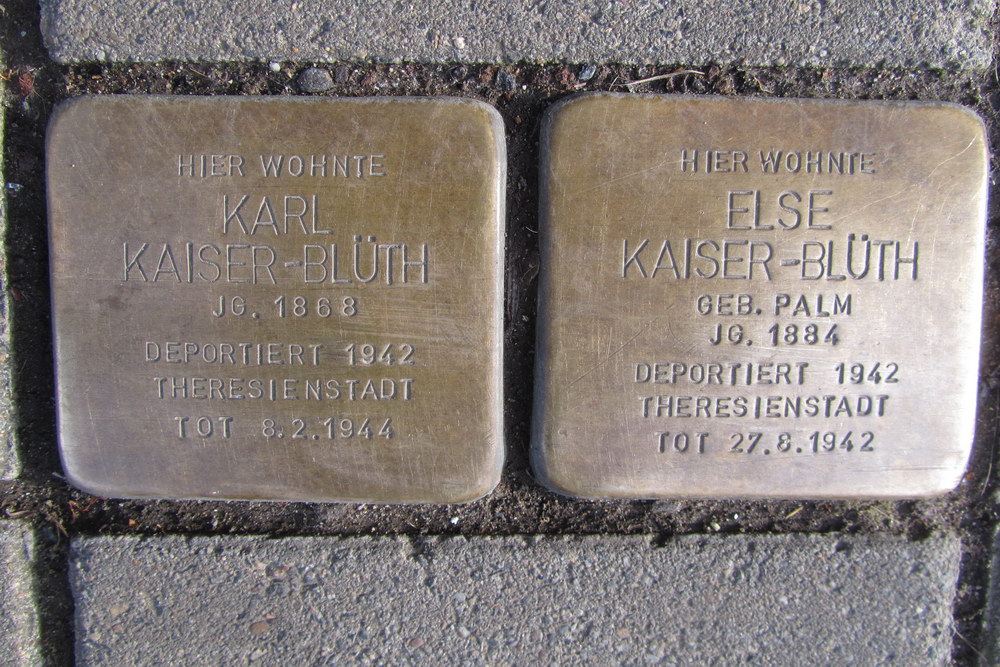 Stolpersteine Lindenstraße 19 #1
