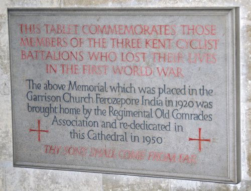 Memorials Canterbury Cathedral #1