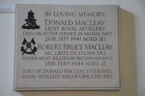 Memorials Ampney St. Peter Church #3