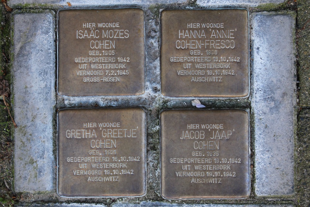 Stumbling Stones Berberisstraat 20 #1