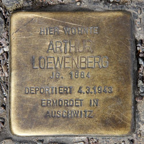 Stumbling Stones Leopoldstraße 22