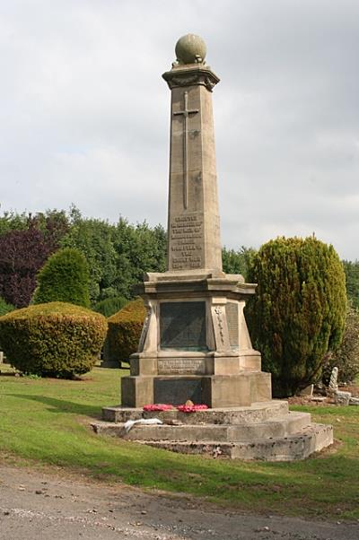 War Memorial Muiravonside #1