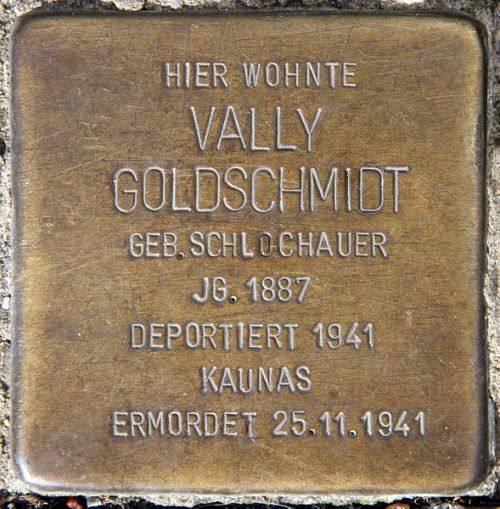 Stolpersteine Württembergallee 10 #2