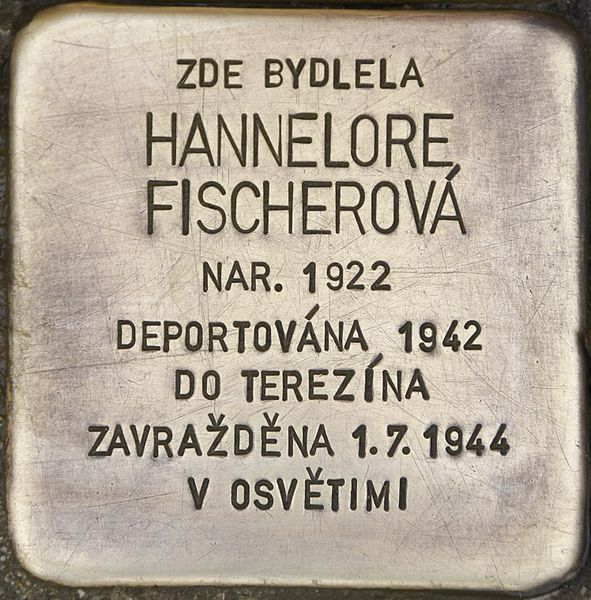 Stolpersteine U Botanick zahrady 828/4