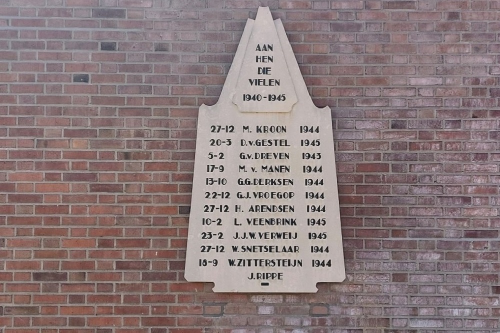 Monument Omgekomen Medewerkers Enka-Fabriek