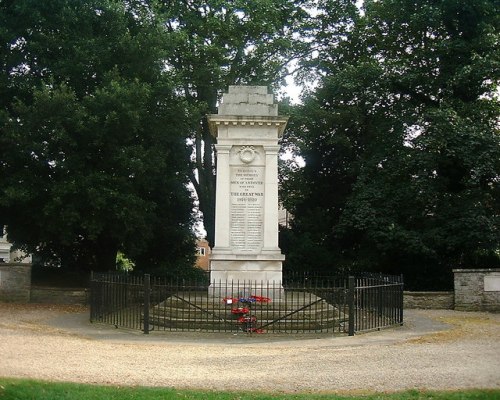 Monument Eerste Wereldoorlog Andover #1