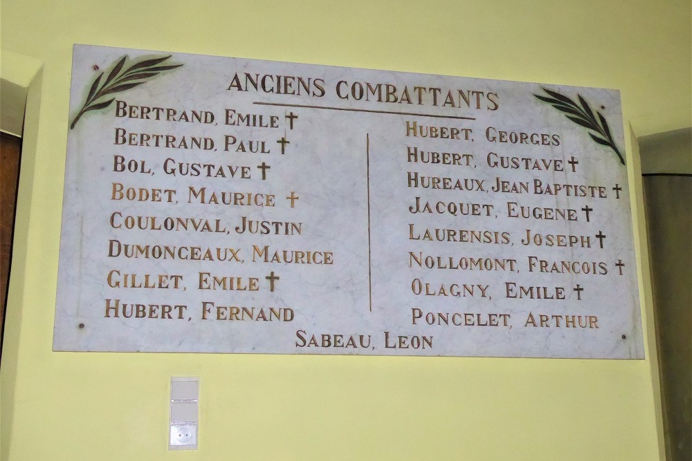 Memorials St. Sebastian Church Naomé #2
