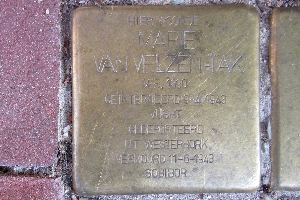 Stolpersteine Kerkstraat 383 #2