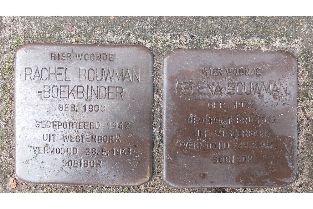 Stolpersteine Burgemeester Meineszlaan 112