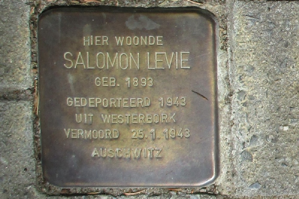 Stolpersteine Oranjestraat 47 #2