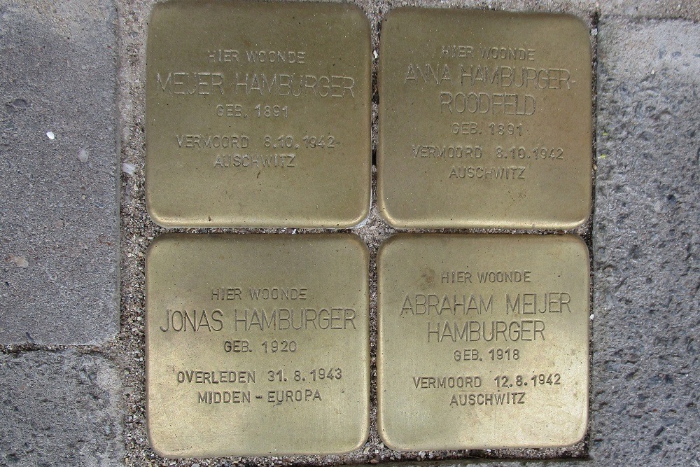 Stolpersteine Van der Goesstraat 74