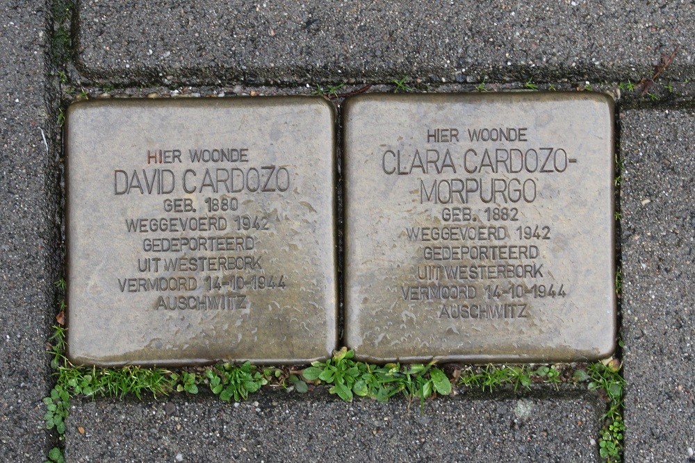 Stolpersteine Wattstraat 8 #1