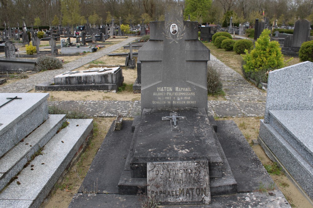 Belgische Oorlogsgraven De Panne #1