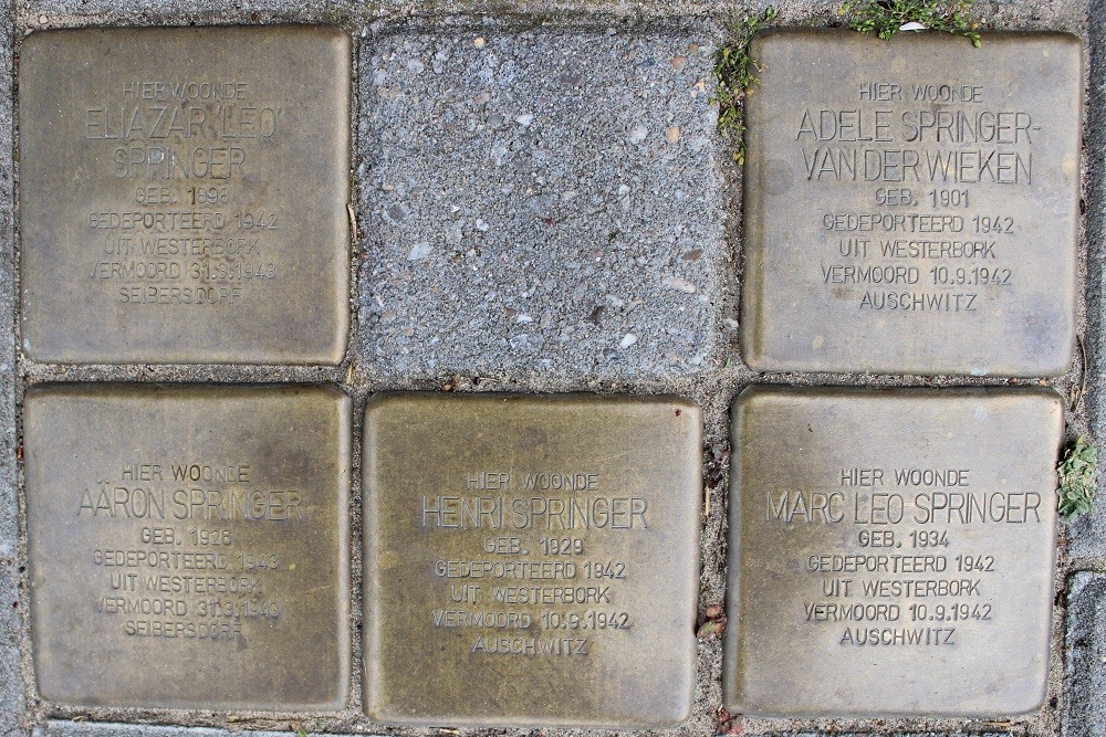 Stolpersteine Gevers Deynootweg 66 #1