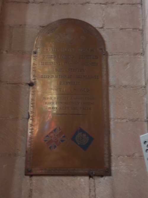 Gedenktekens & Herdenkingsramen Tweede Boerenoorlog Norwich Cathedral #5