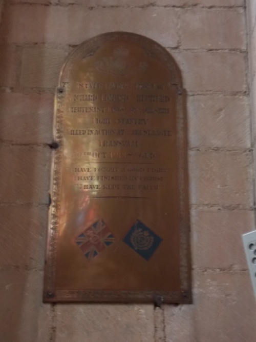 Memorials & Remembrance Windows Anglo-Boer War Norwich Cathedral #5