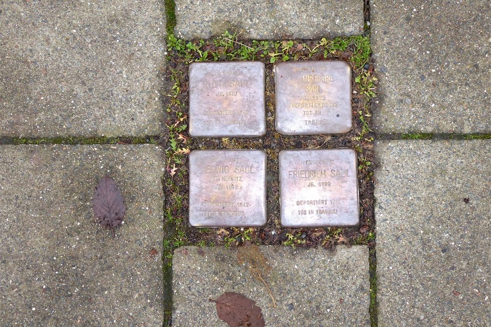 Stolpersteine Schleswiger Straße 25