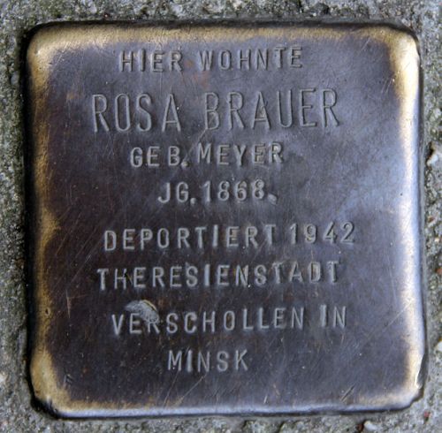 Stolpersteine Dolziger Straße 1 #2
