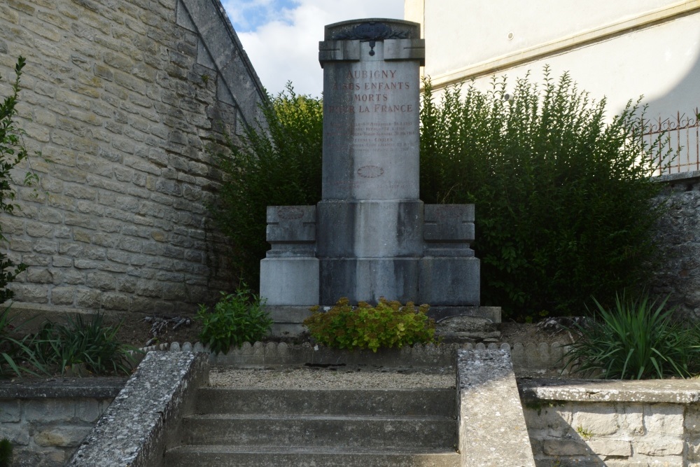 War Memorial Aubigny-en-Laonnois #1