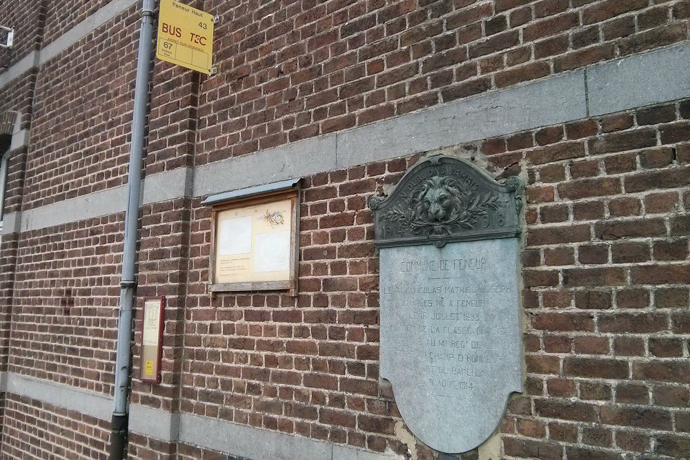 Oorlogsmonument Feneur #1