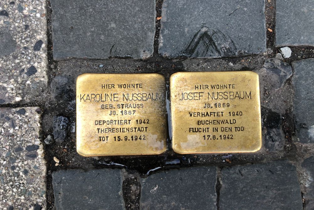 Stolpersteine Zeil 43