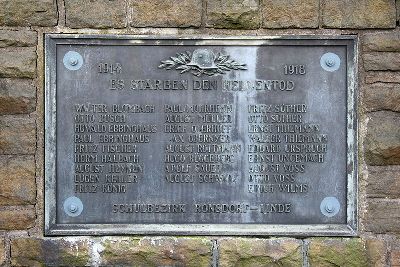 Oorlogsmonument Linde #5