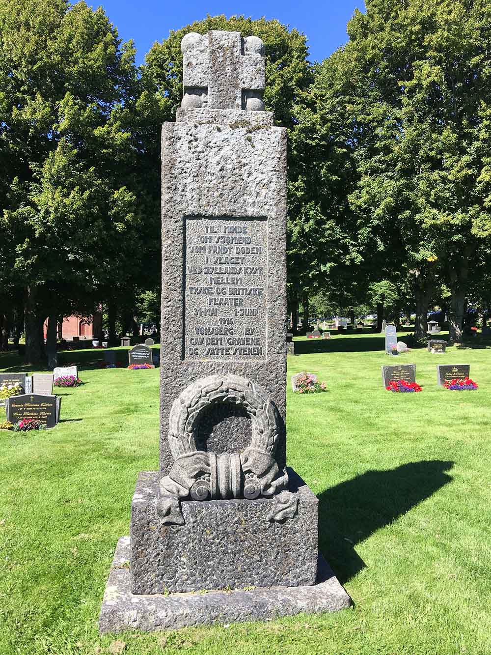 Brits Oorlogsmonument 31 mei - 1 juni 1916