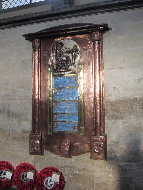 Memorials Anglo-Boer War Salisbury Cathedral #2