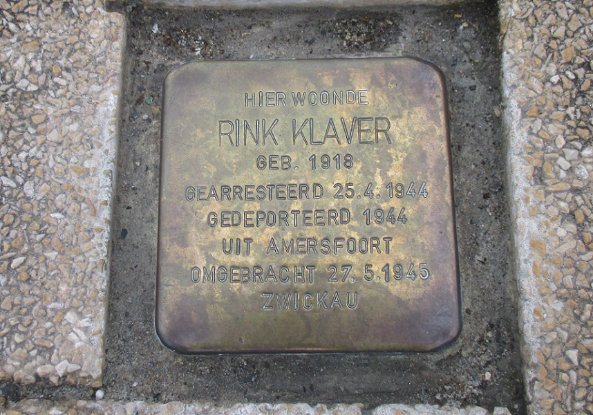 Stolperstein Kerklaan 3 (nu Kerklaan / Kerkplein) #2